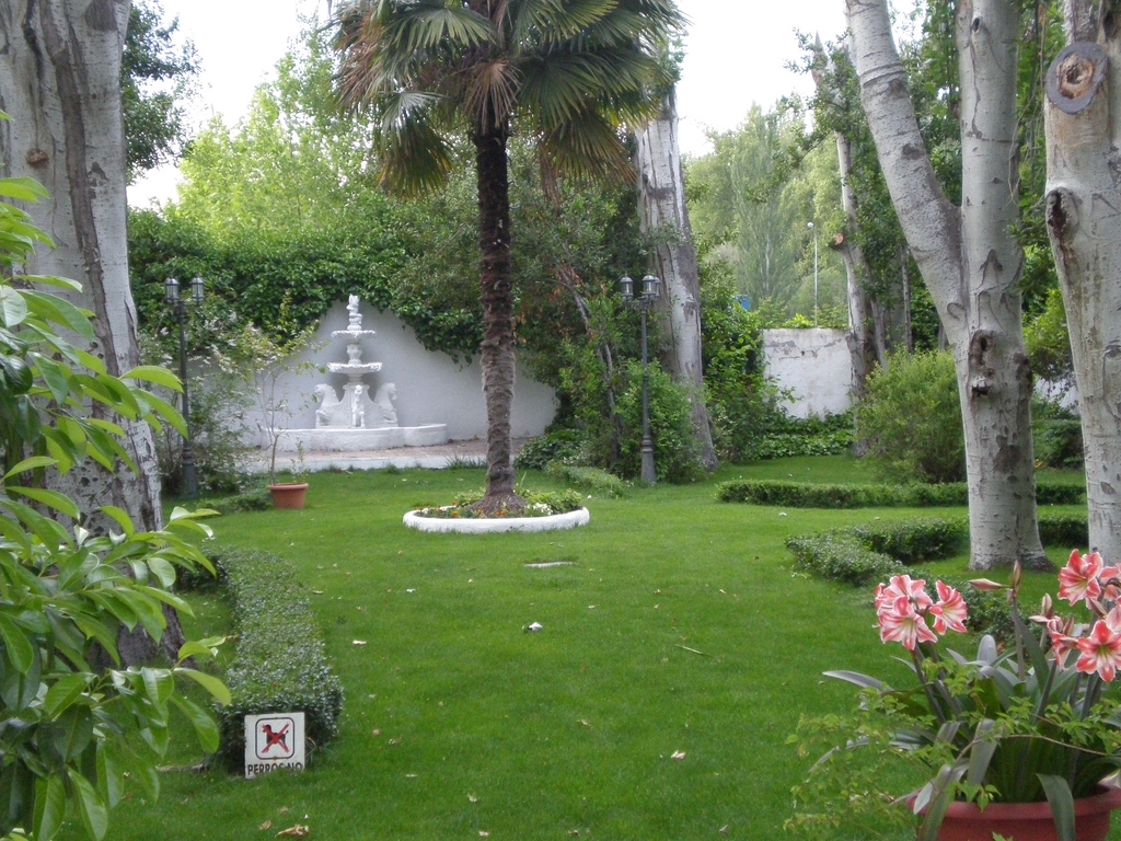 Jardines del Hotel Mercedes de aranjuez